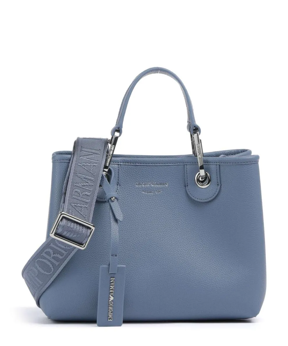 My EA Handbag imitation leather blue-grey