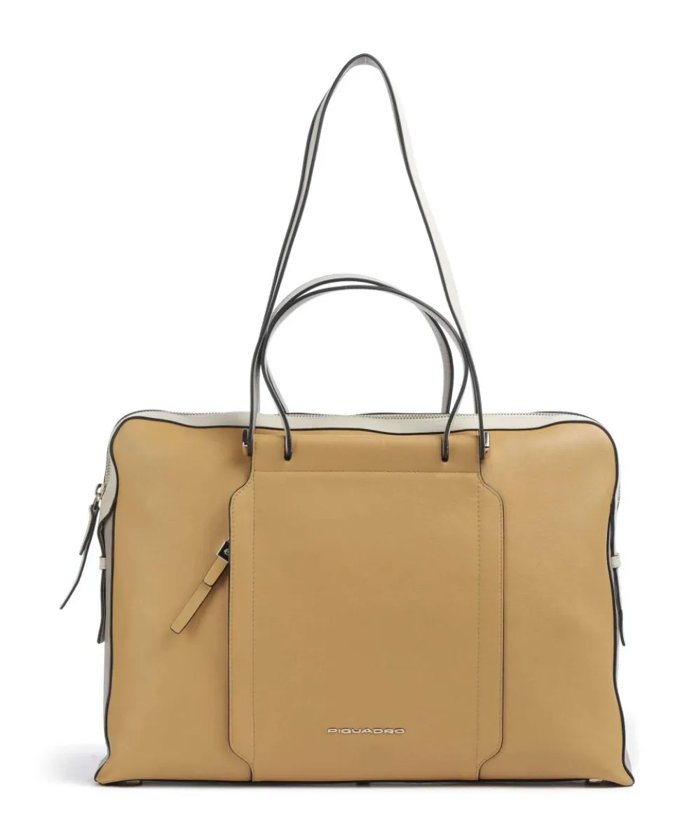 W92 Briefcase 15″ grained cow leather multicolour