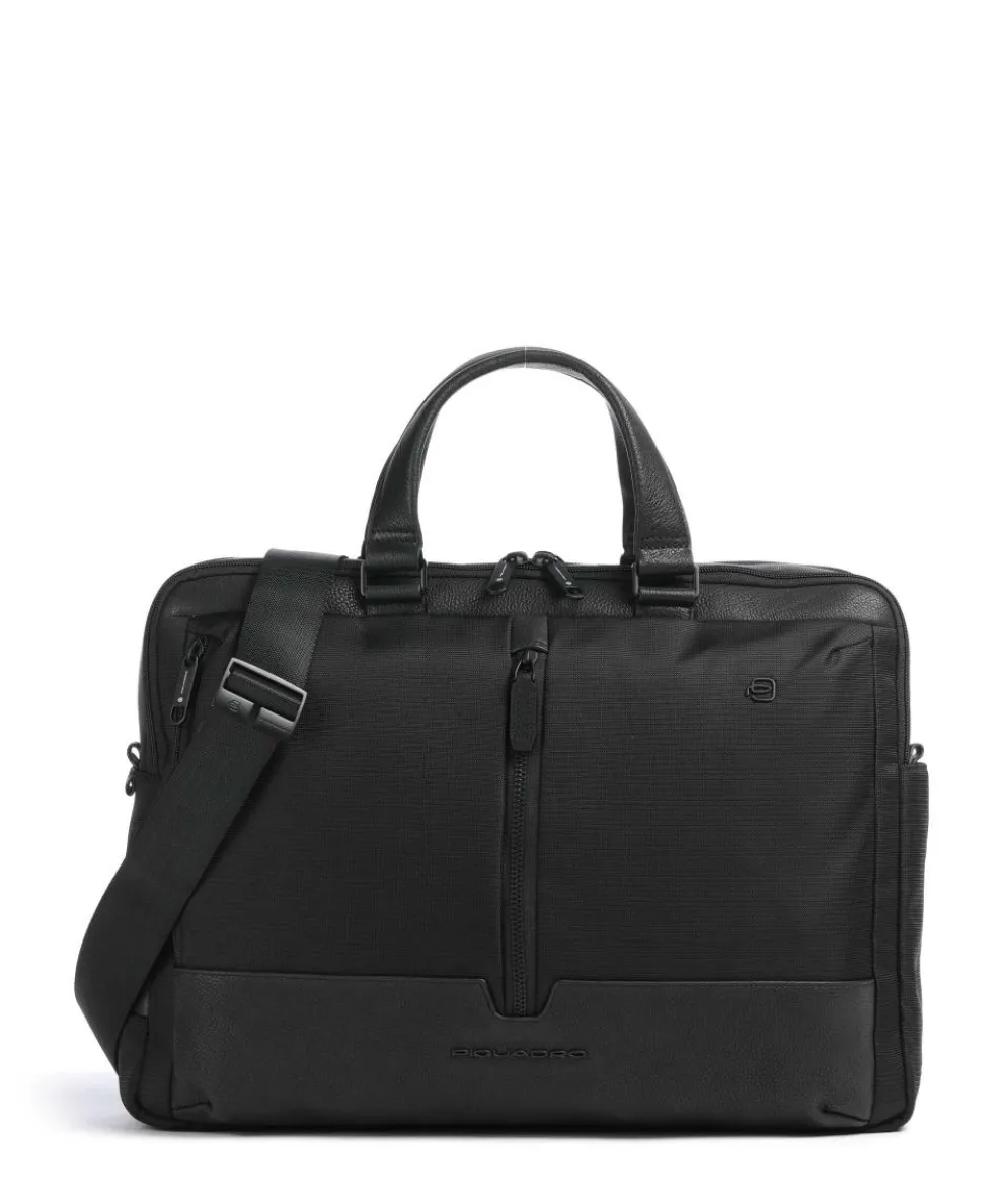 W138 Briefcase 16″ recycled polyester black