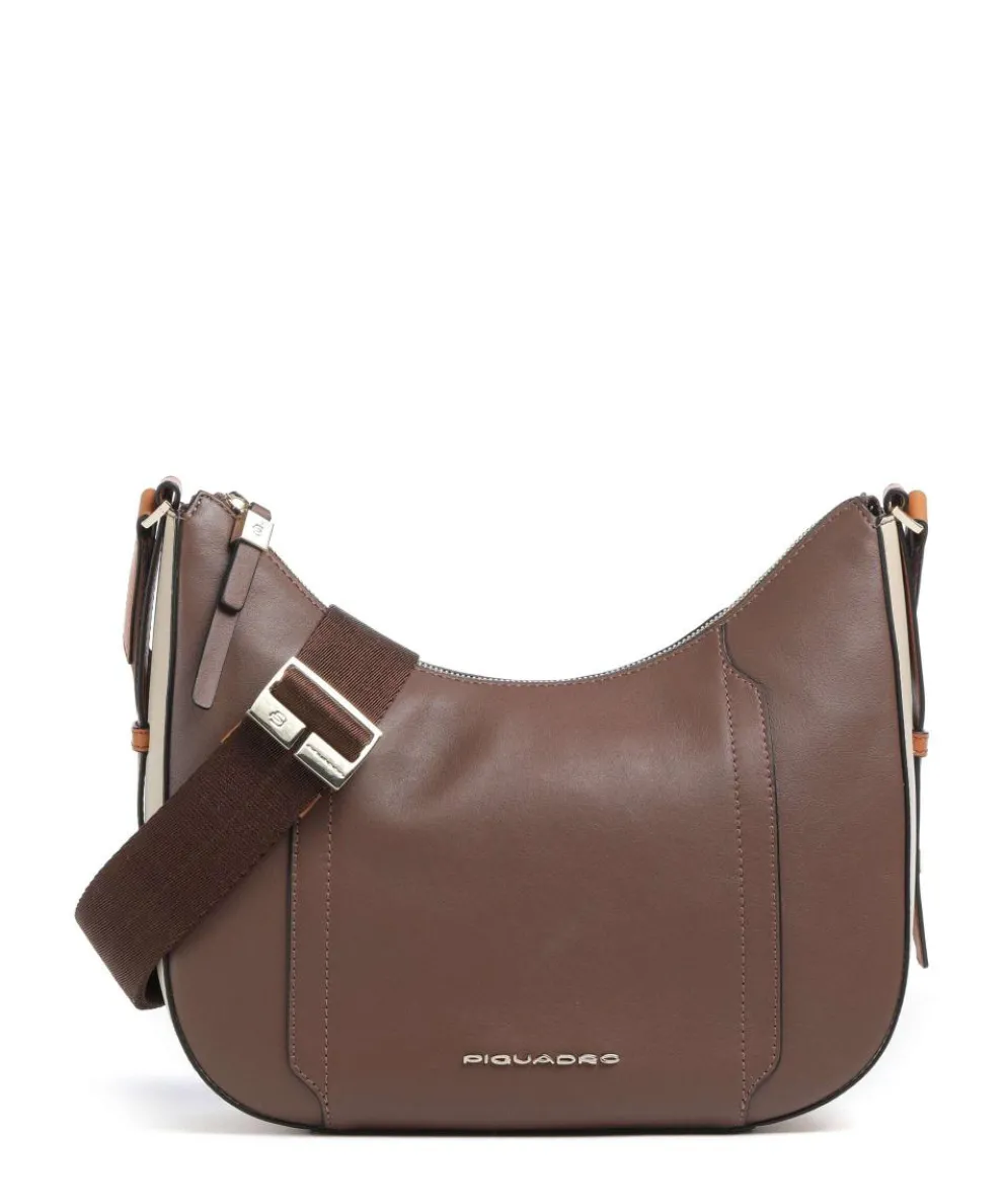 W92 Crossbody bag fine grain cow leather brown