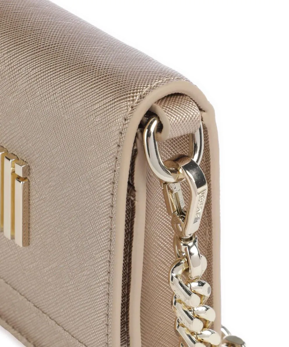 Wallet imitation leather gold