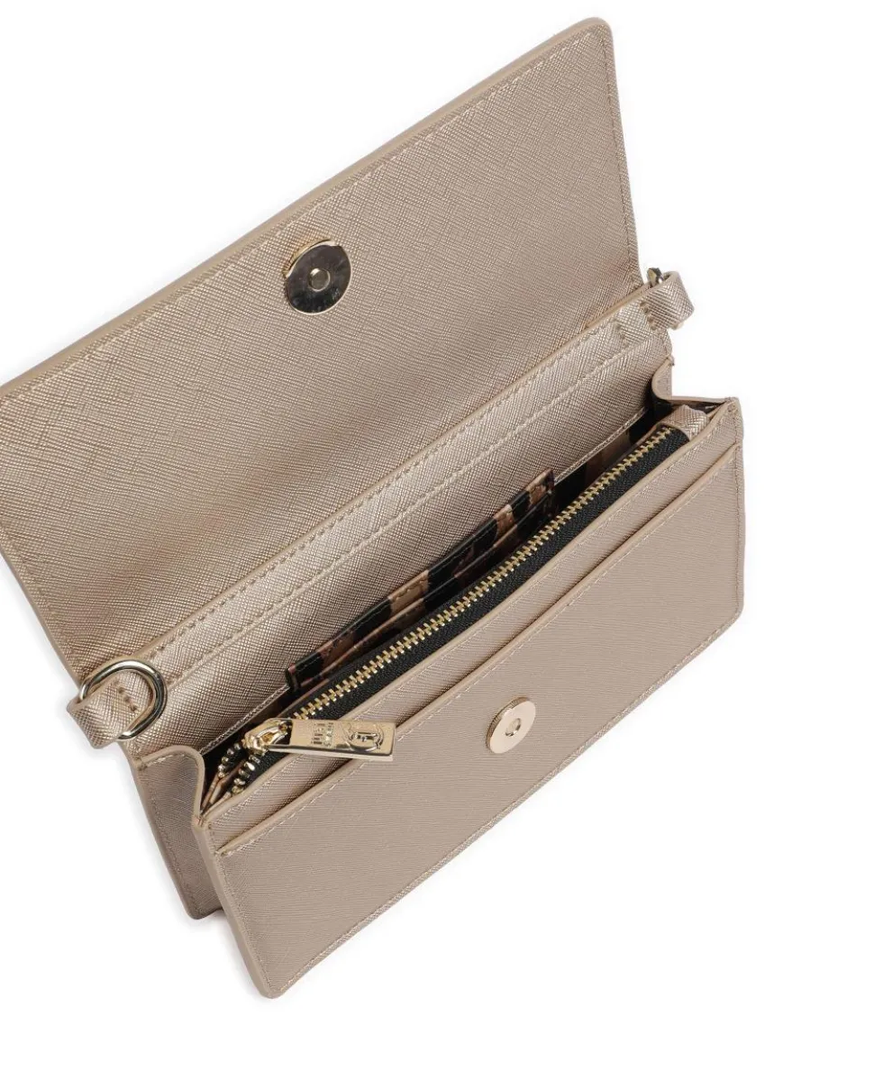 Wallet imitation leather gold