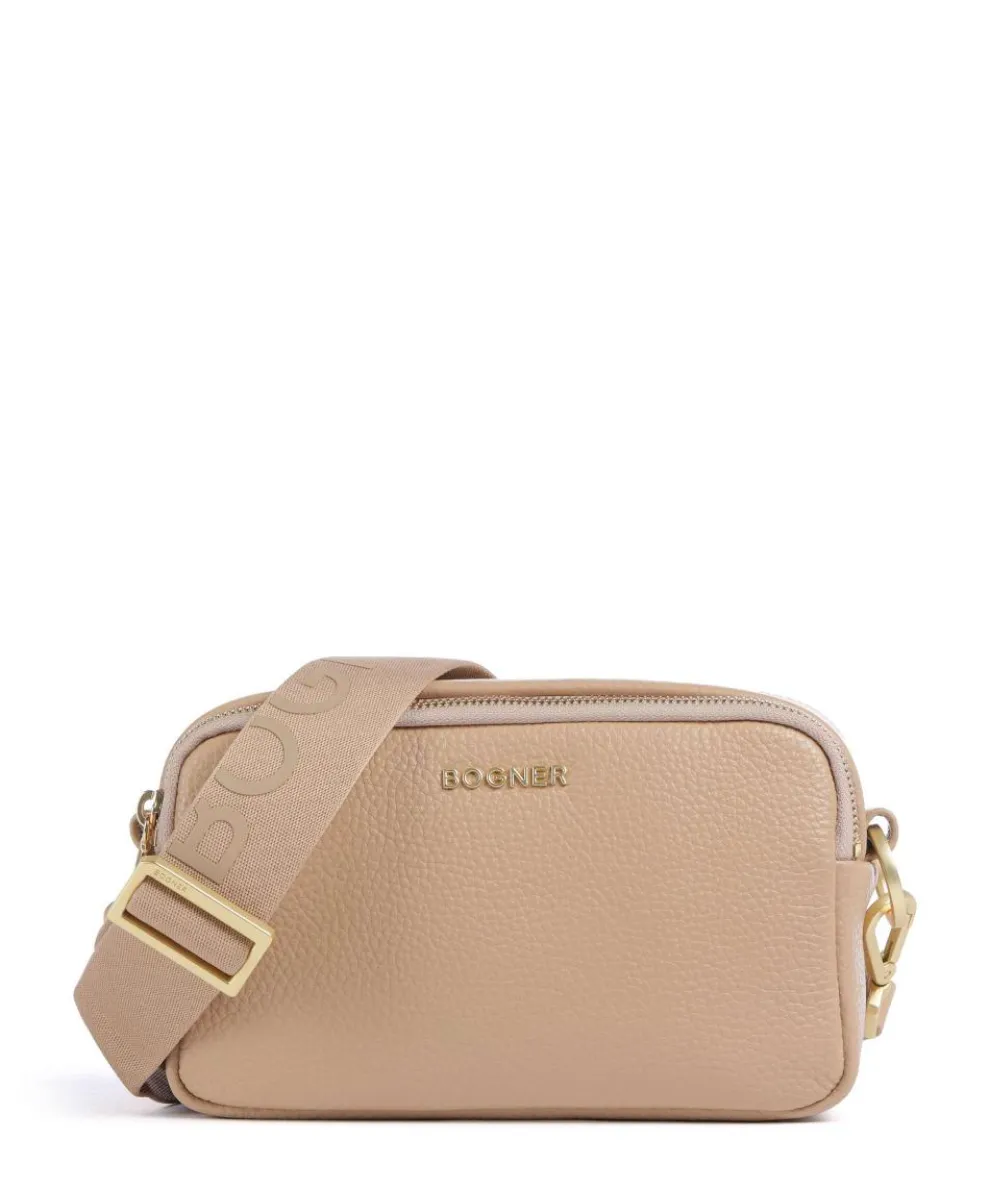 Wallis Avy Crossbody bag grained cow leather light brown