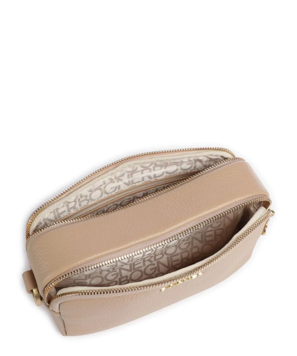 Wallis Avy Crossbody bag grained cow leather light brown