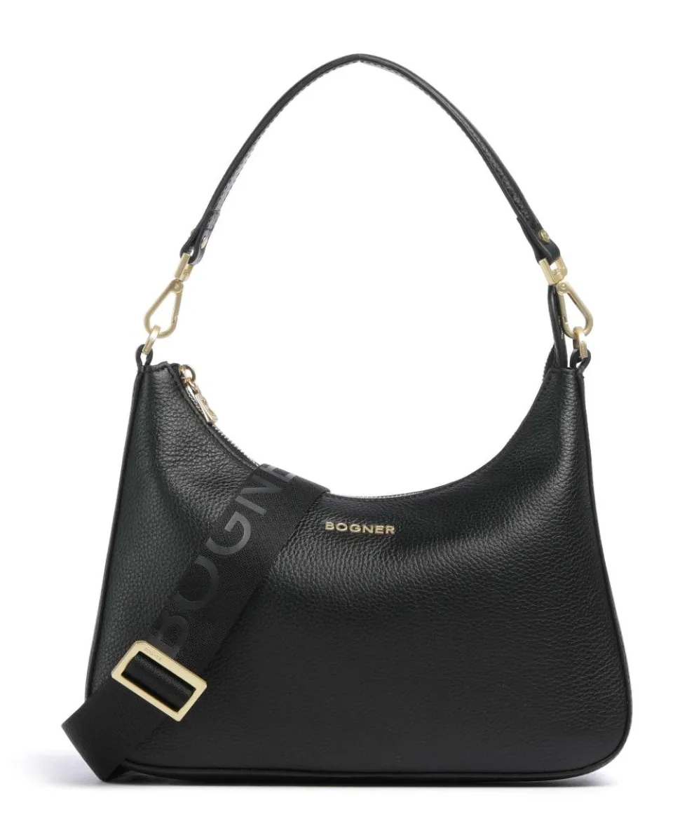 Wallis Odette Shoulder bag grained cow leather black