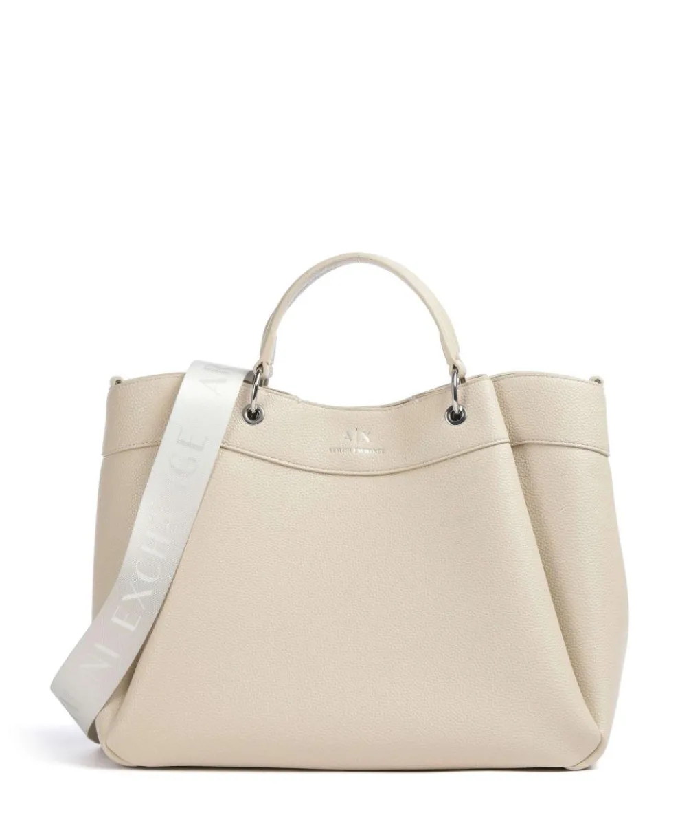 Wave L Handbag imitation leather ivory