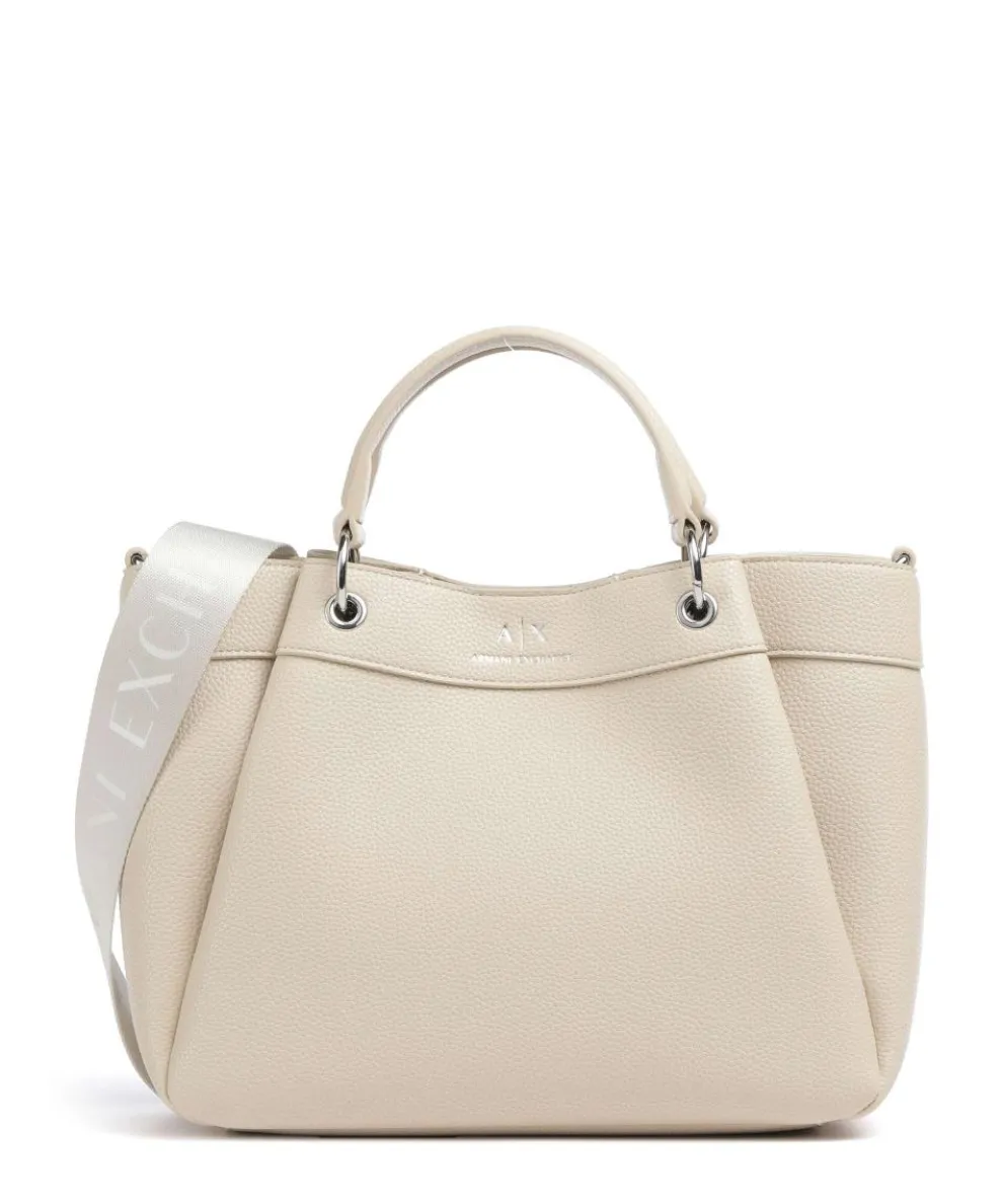 Wave M Handbag imitation leather ivory