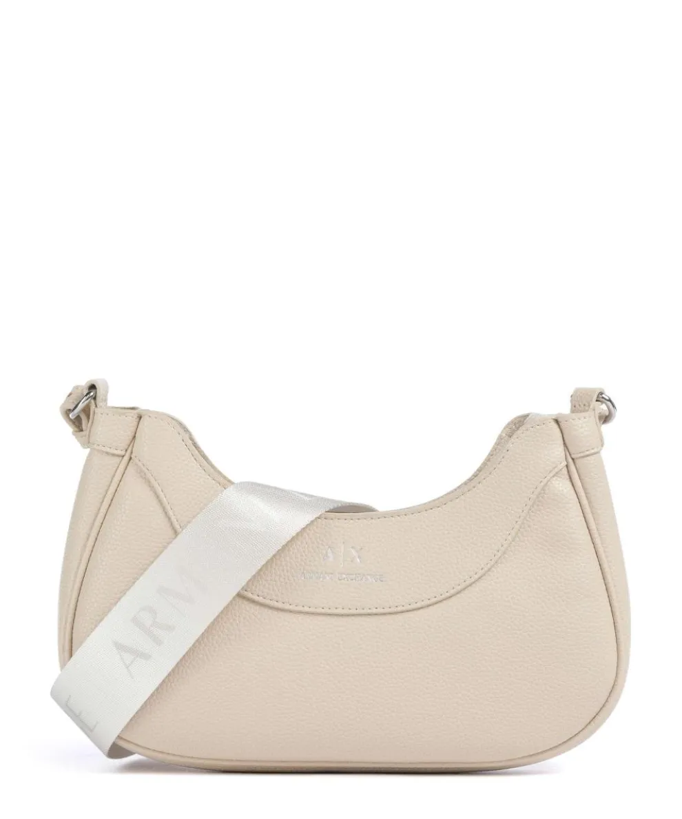 Wave S Crossbody bag imitation leather beige