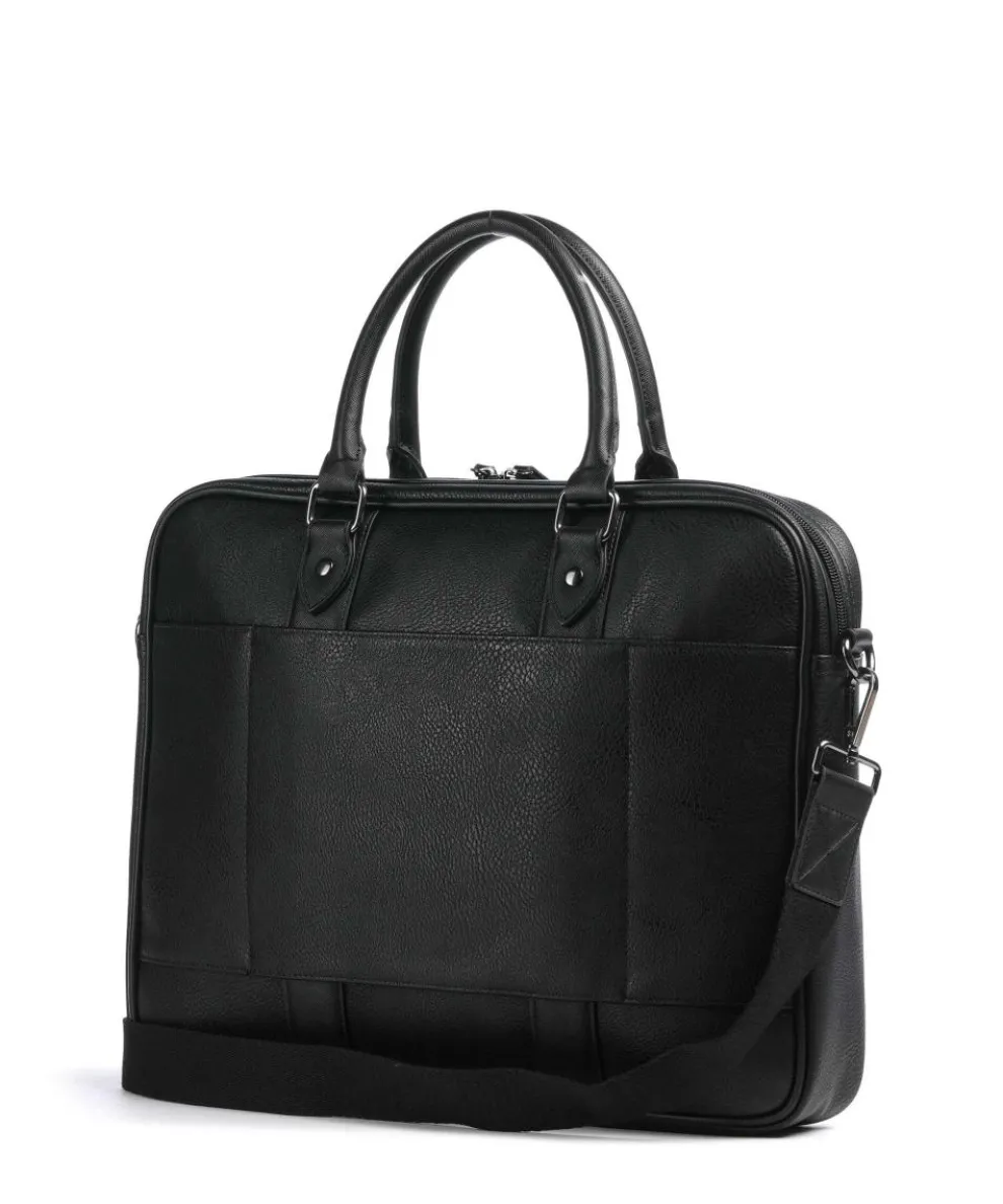 Waymon Briefcase 15″ imitation leather black
