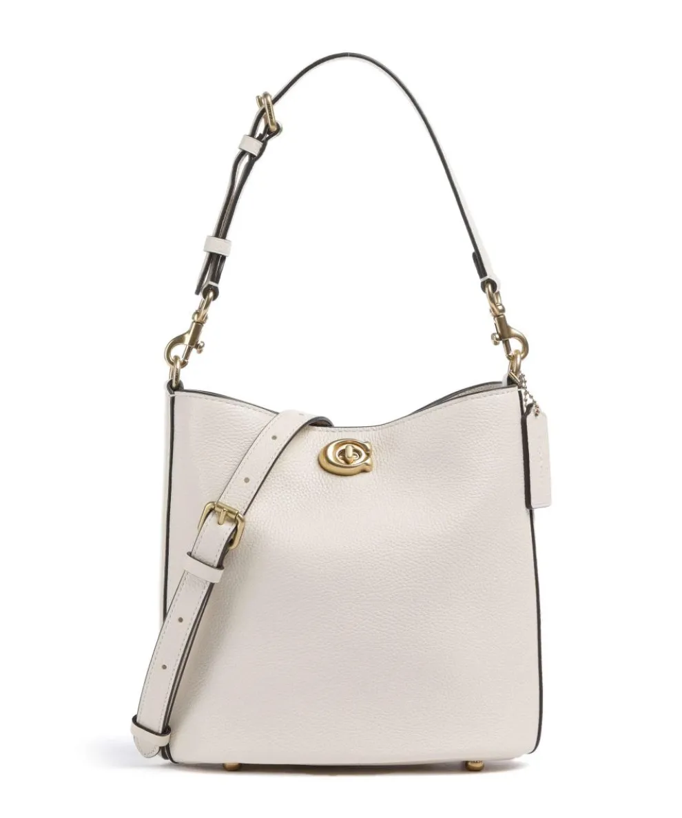 Willow Soft 19 Hobo bag grained leather ivory