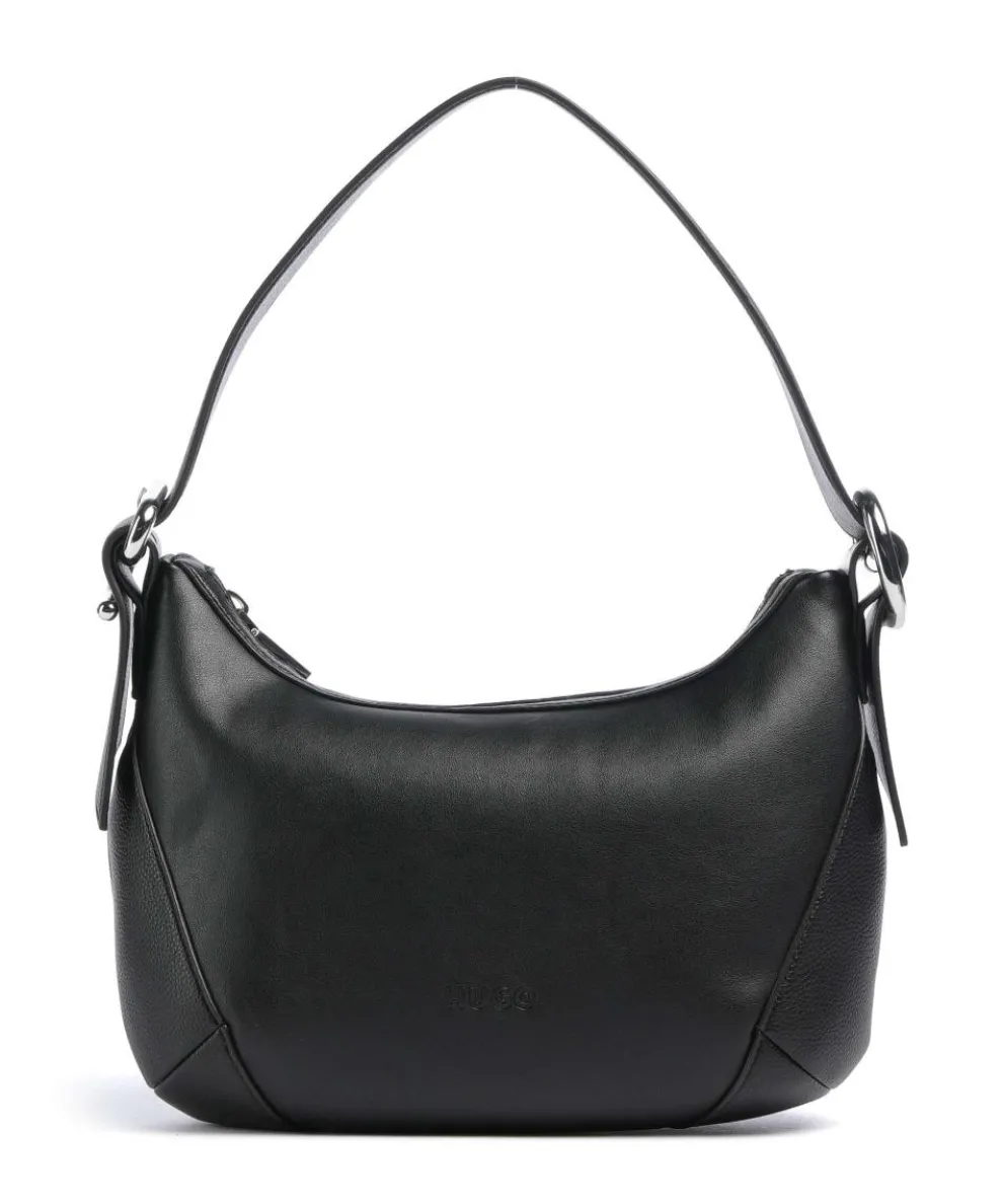Ninda Hobo bag imitation leather black