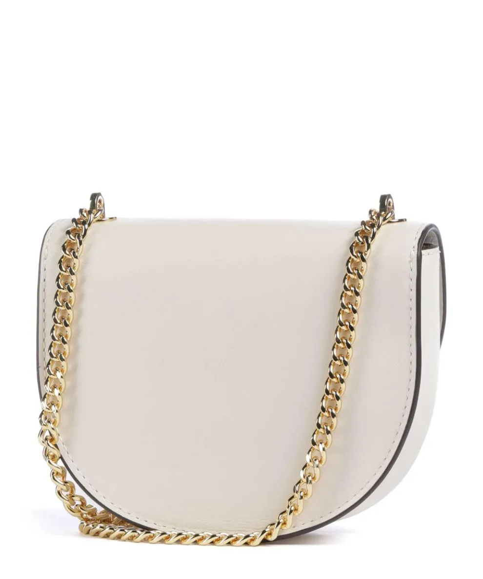 Witley Small Crossbody bag fine grain cow leather white