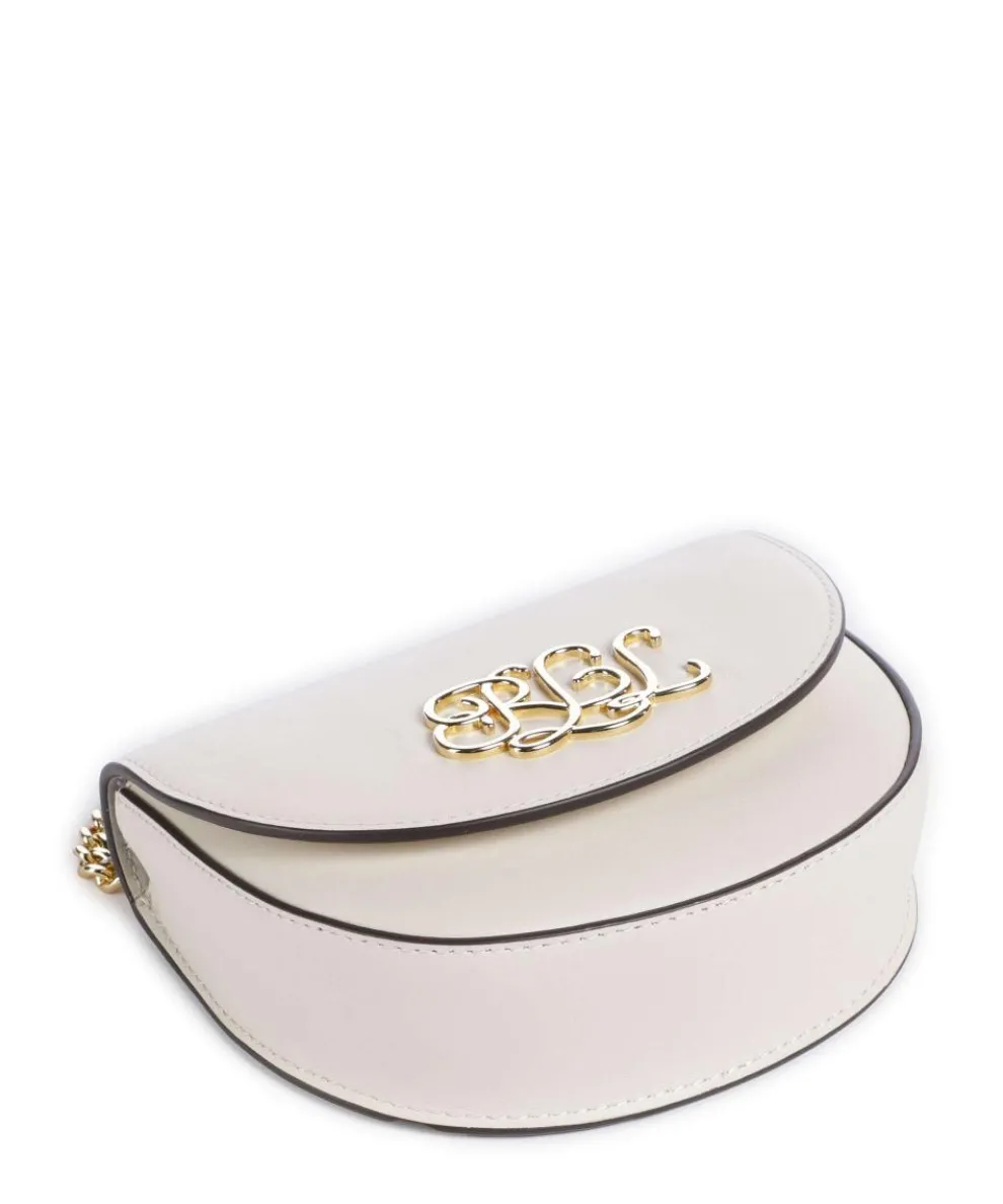 Witley Small Crossbody bag fine grain cow leather white