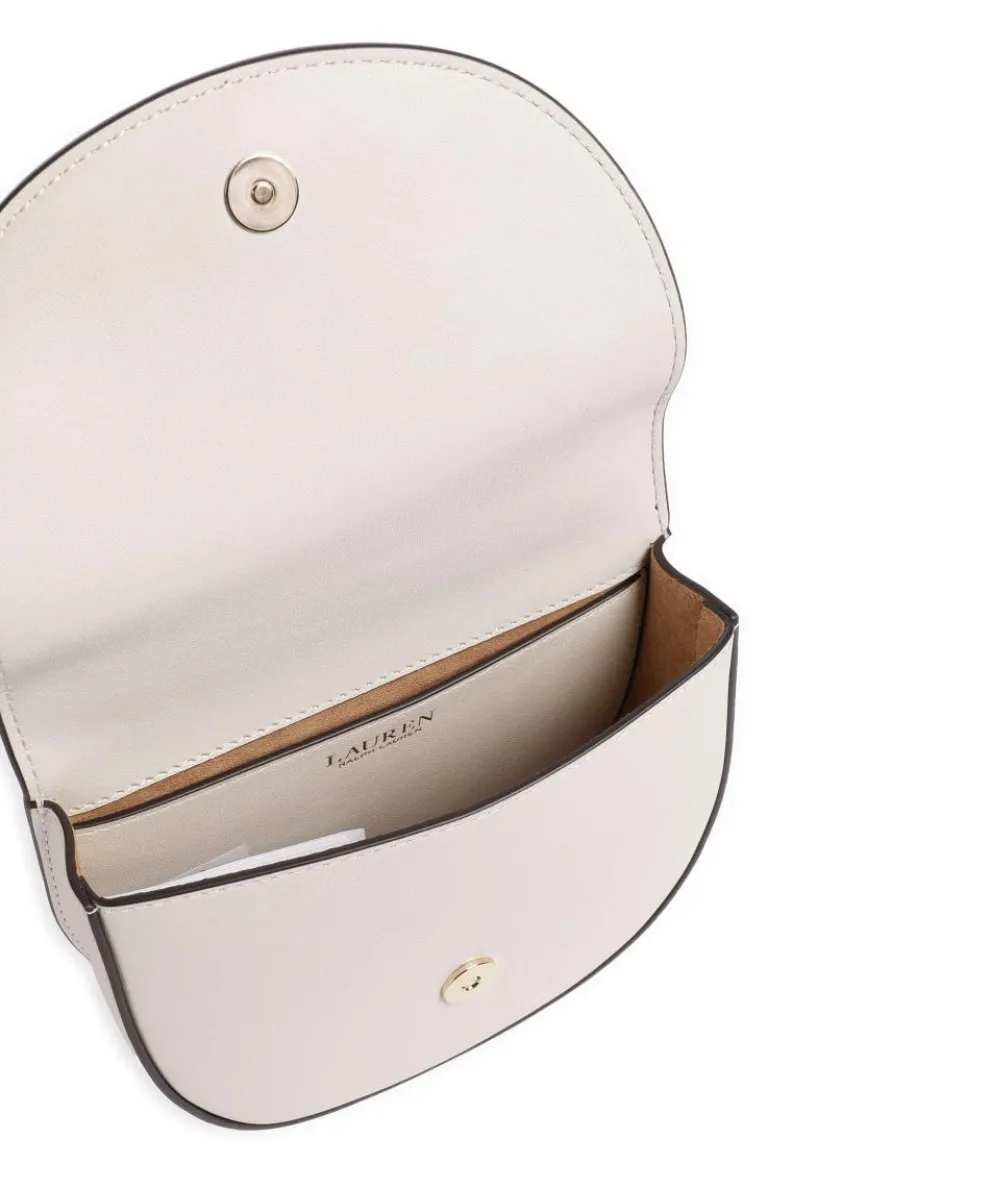 Witley Small Crossbody bag fine grain cow leather white