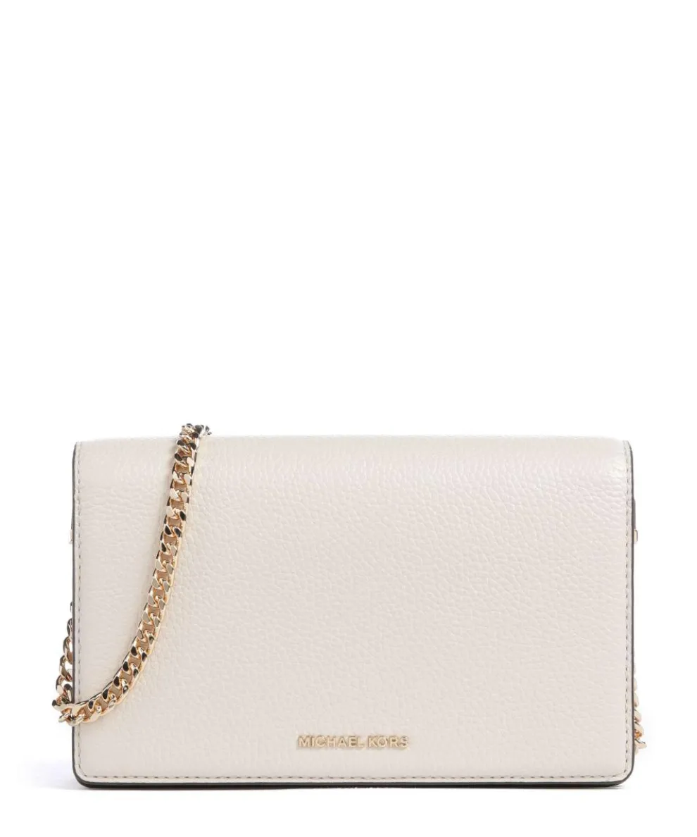 Jet Set Medium Crossbody bag grained cow leather ivory