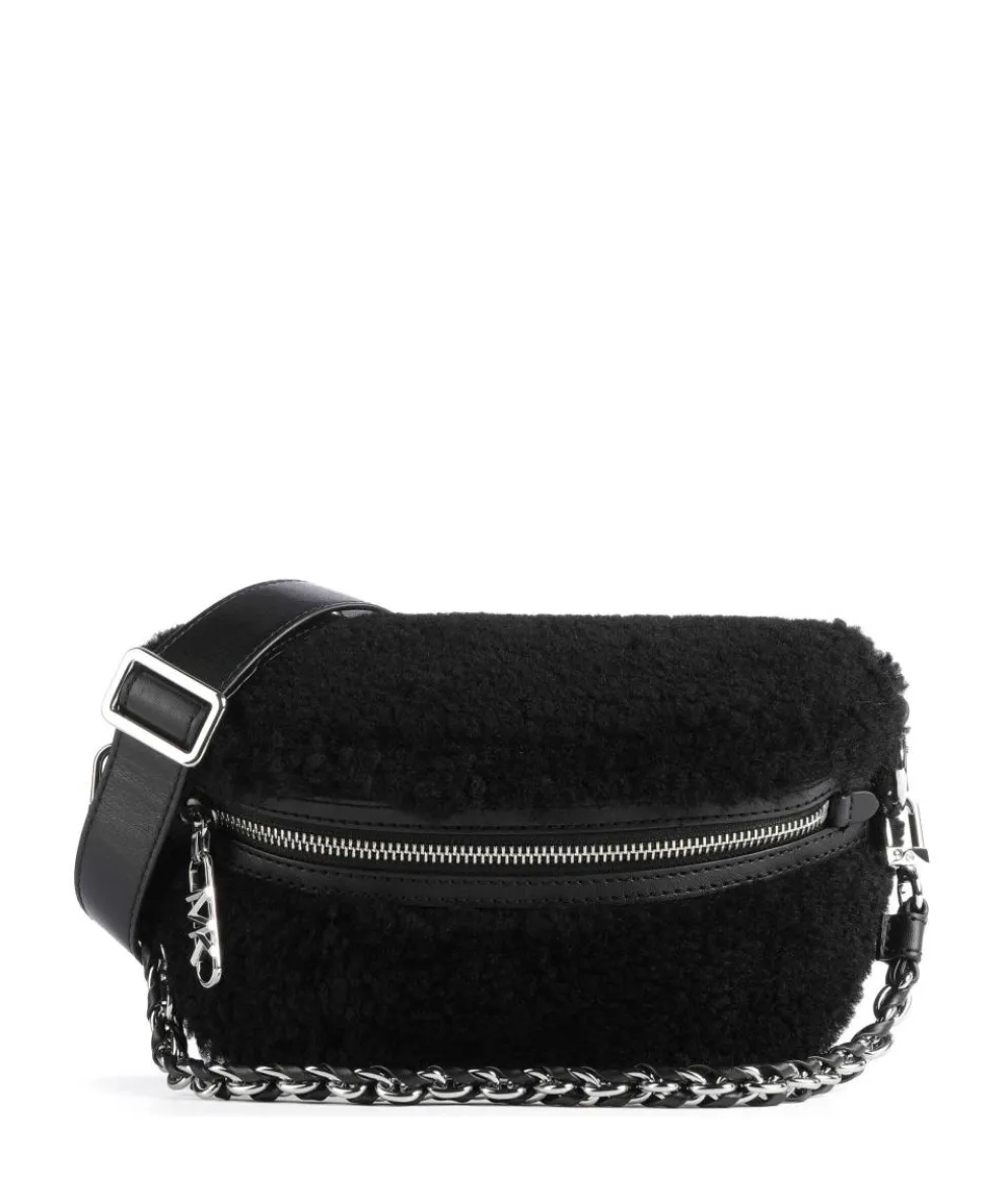 Slater Crossbody bag faux fur black
