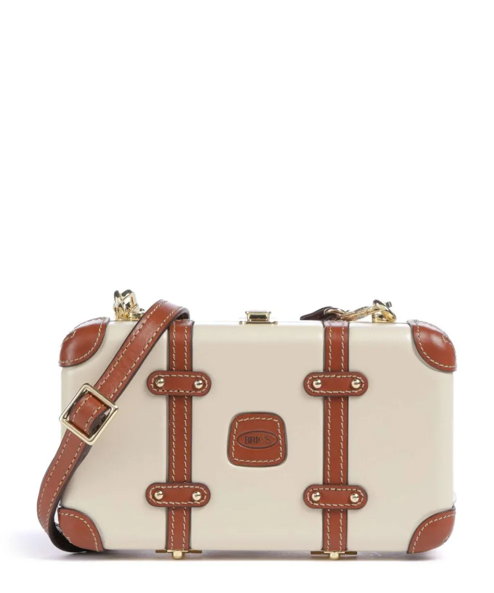 Bellagio Crossbody bag recycled polycarbonate ivory/brown