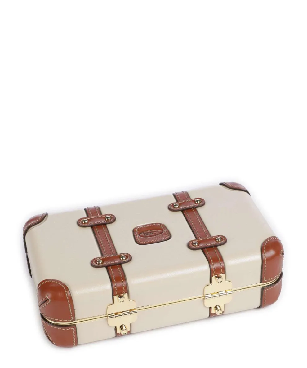 Bellagio Crossbody bag recycled polycarbonate ivory/brown