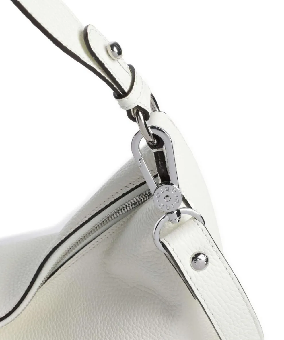 Adria Lulu Hobo bag grained cow leather cream