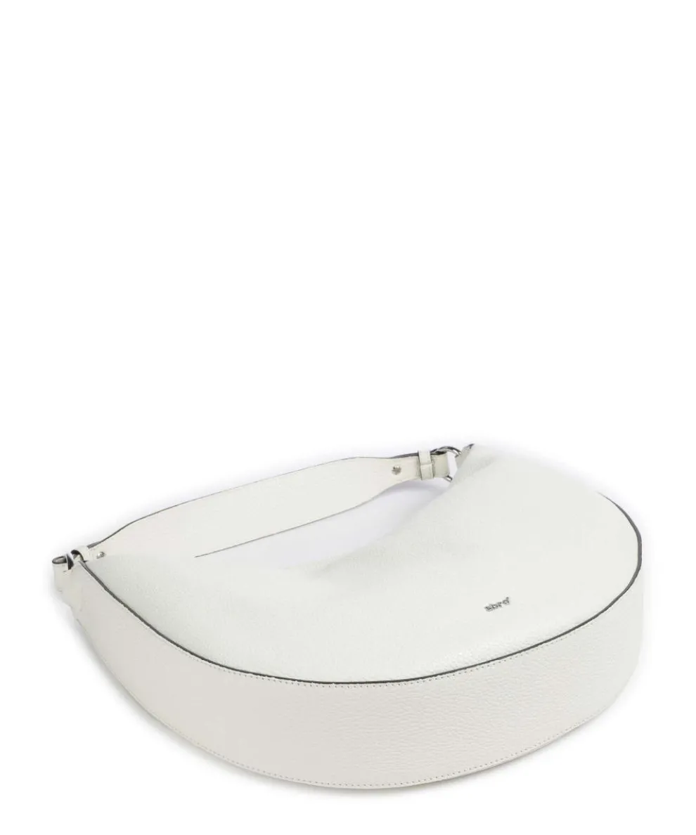 Adria Lulu Hobo bag grained cow leather cream