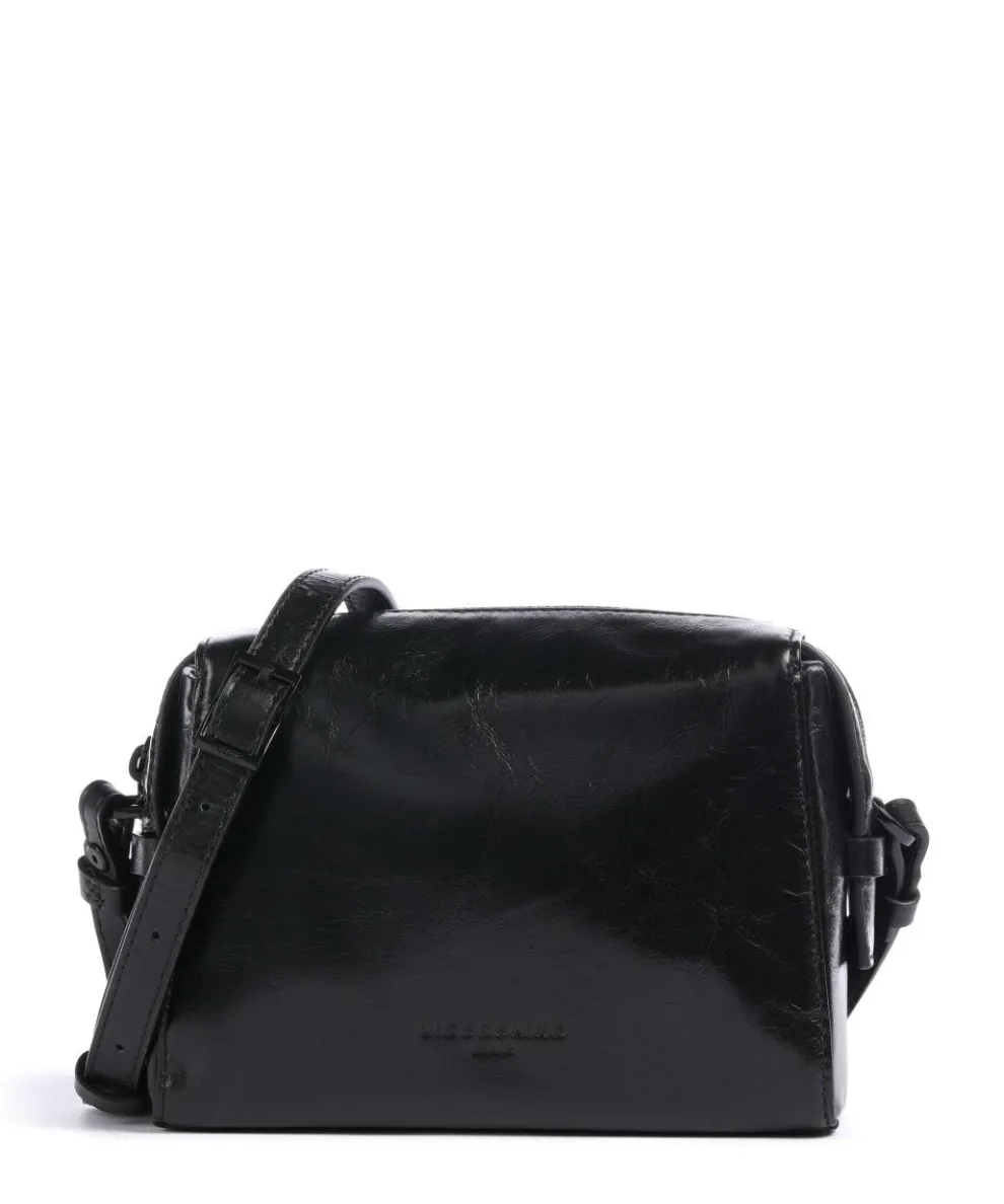 Lou 2 Paper Touch S Crossbody bag cow leather black