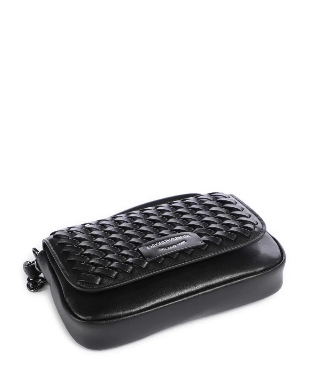 Lilly Crossbody bag imitation leather, cow leather black