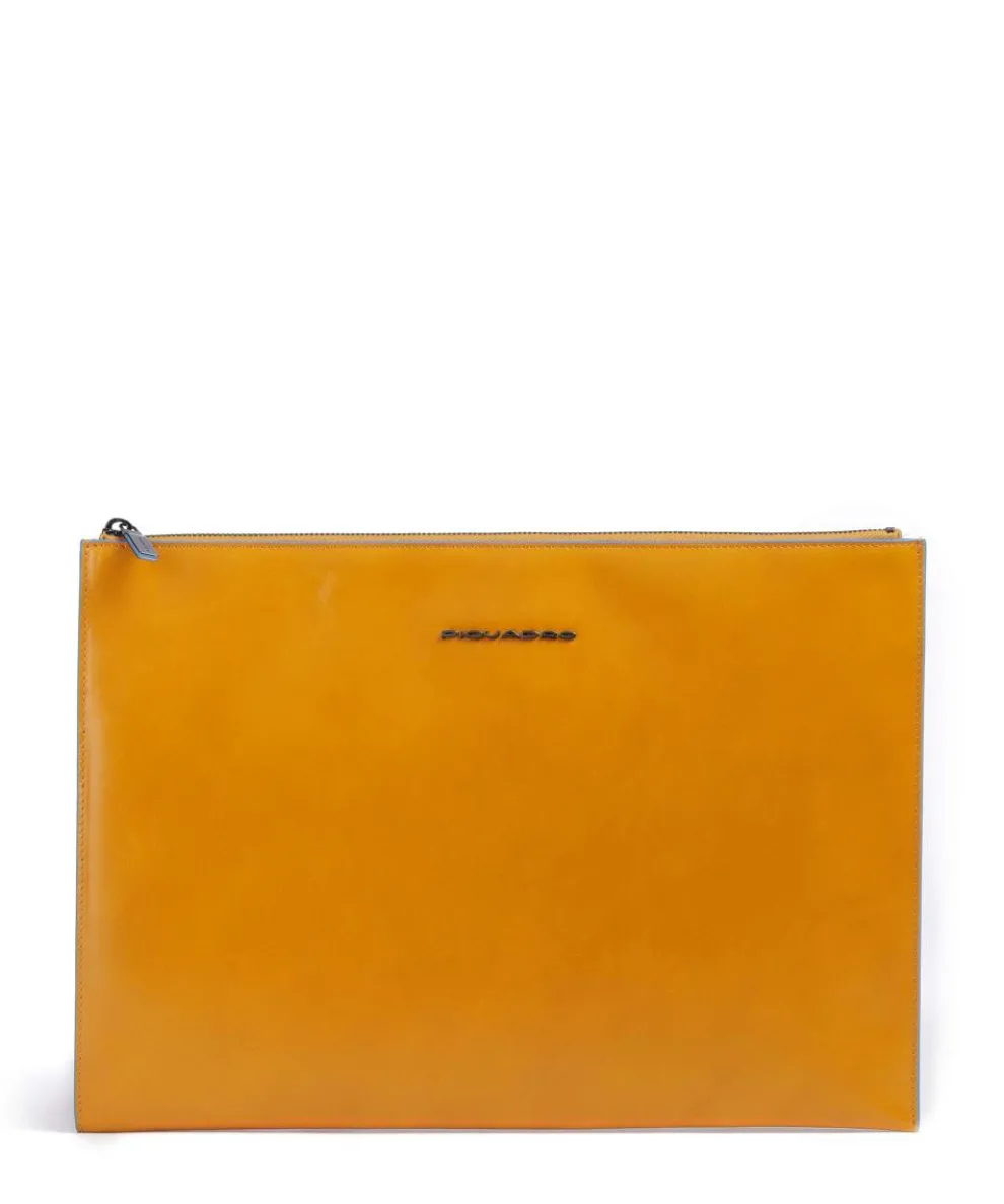 Tablet case 13″ cow leather orange