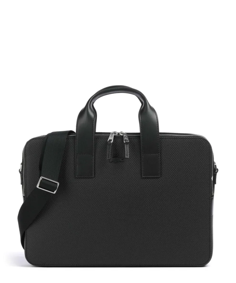 Chantaco Briefcase 14″ embossed cow leather black