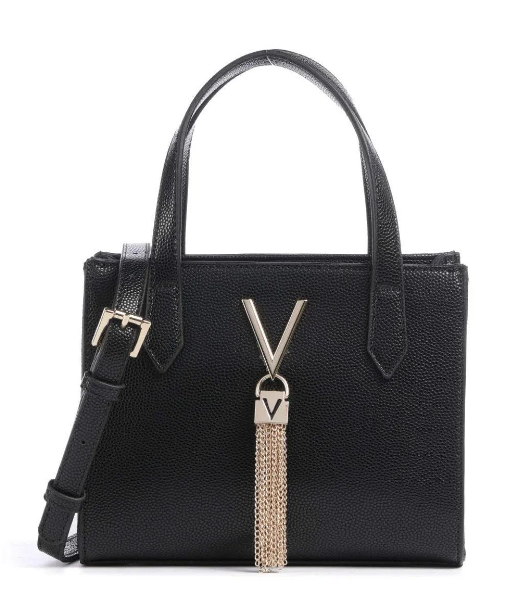 Divina Crossbody bag imitation leather black