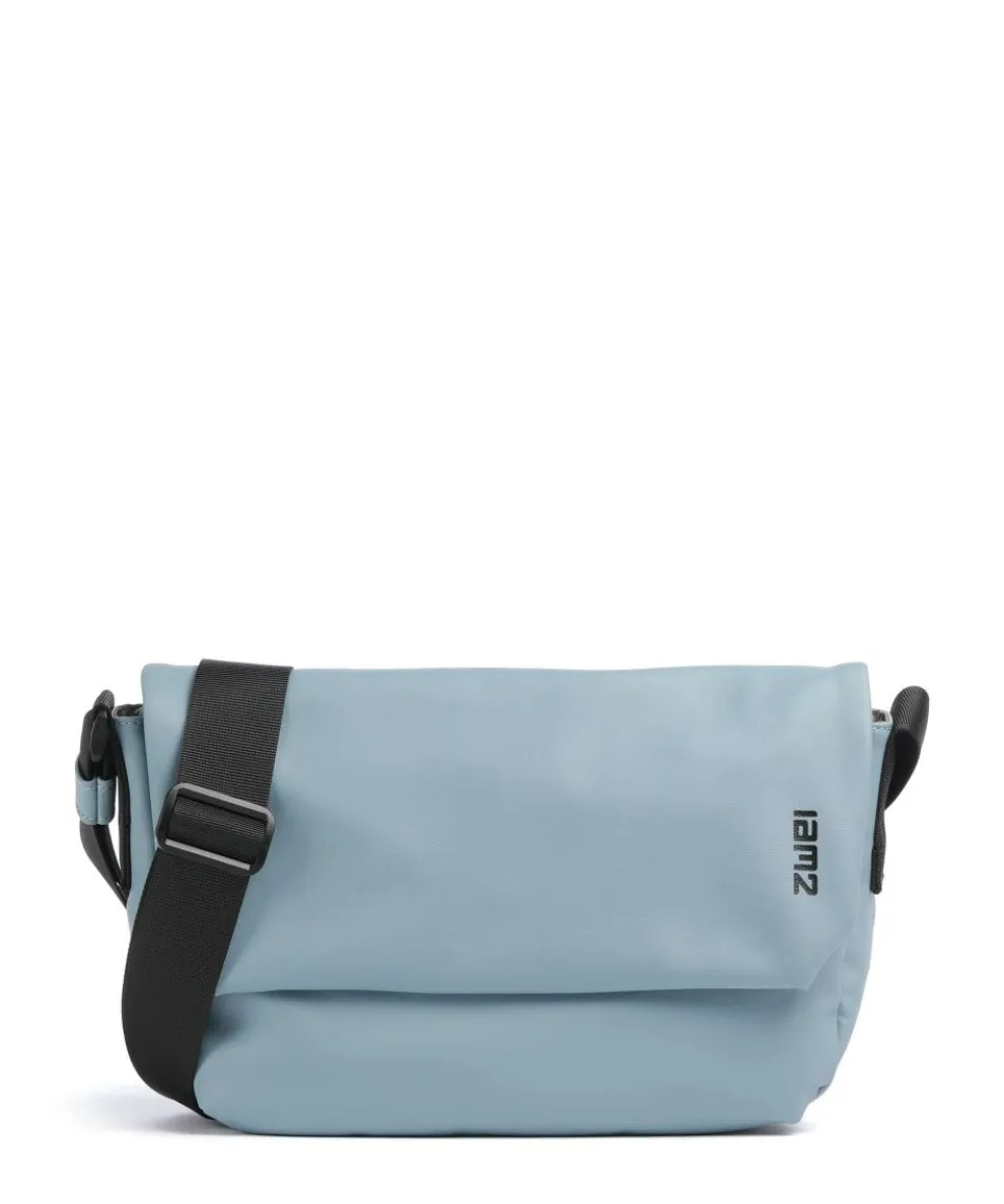 Cargo Messenger bag imitation leather light blue