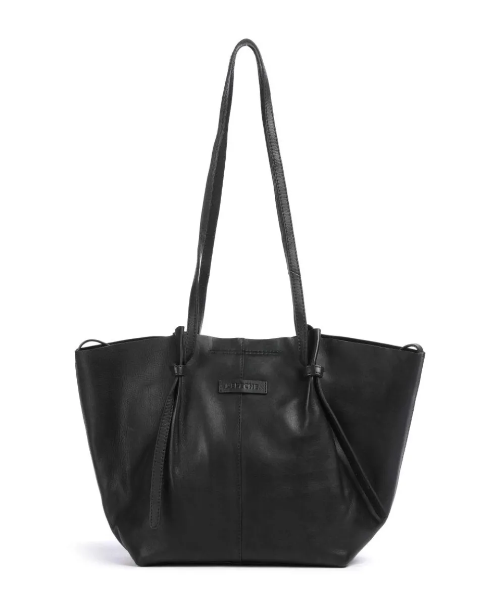 Nordic Simplicity Shoulder bag leather black