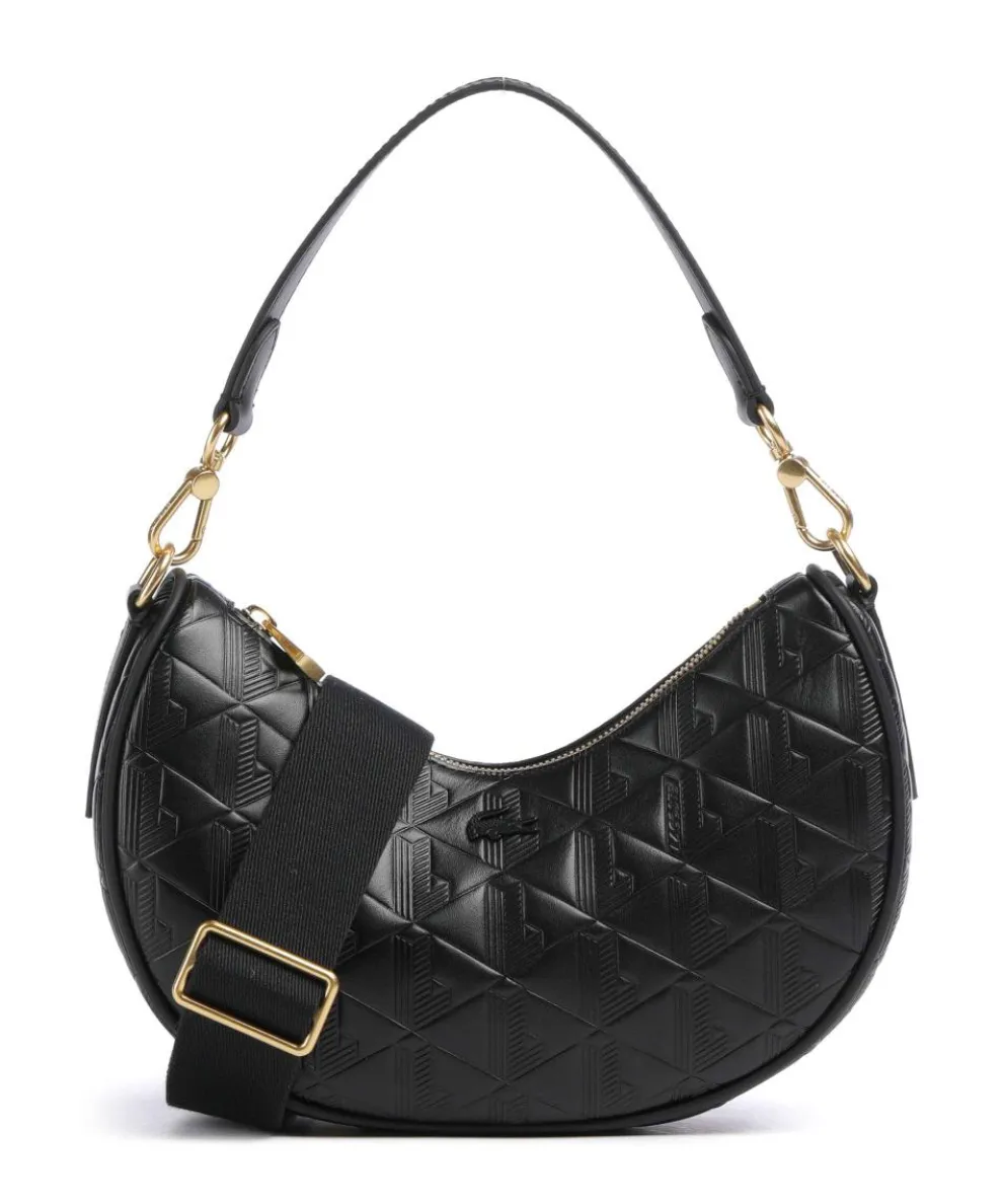 Maheki Shoulder bag embossed cow leather black