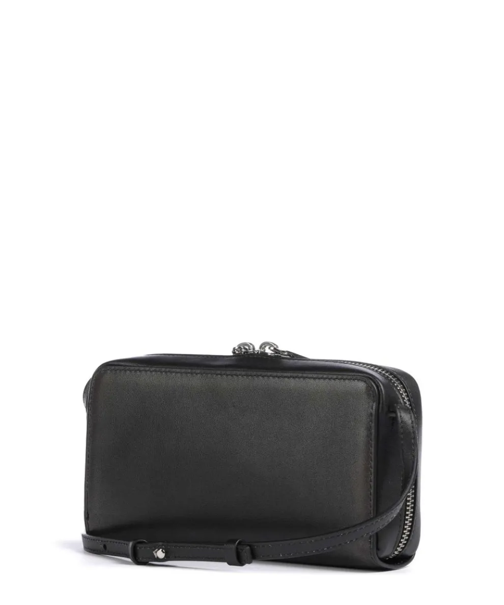 Lou Vintage Leather XS Wallet fine grain cow leather black