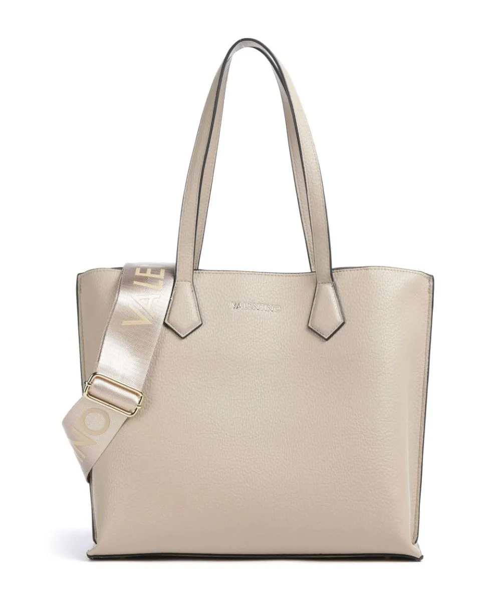 Fall Re Tote bag imitation leather beige