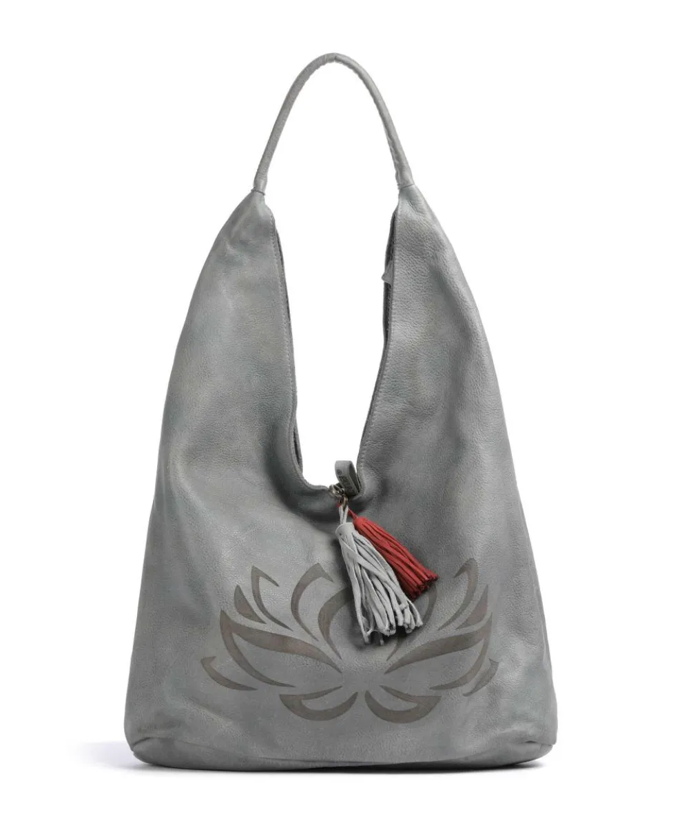 Freundgasse 1 Tote bag grained leather grey