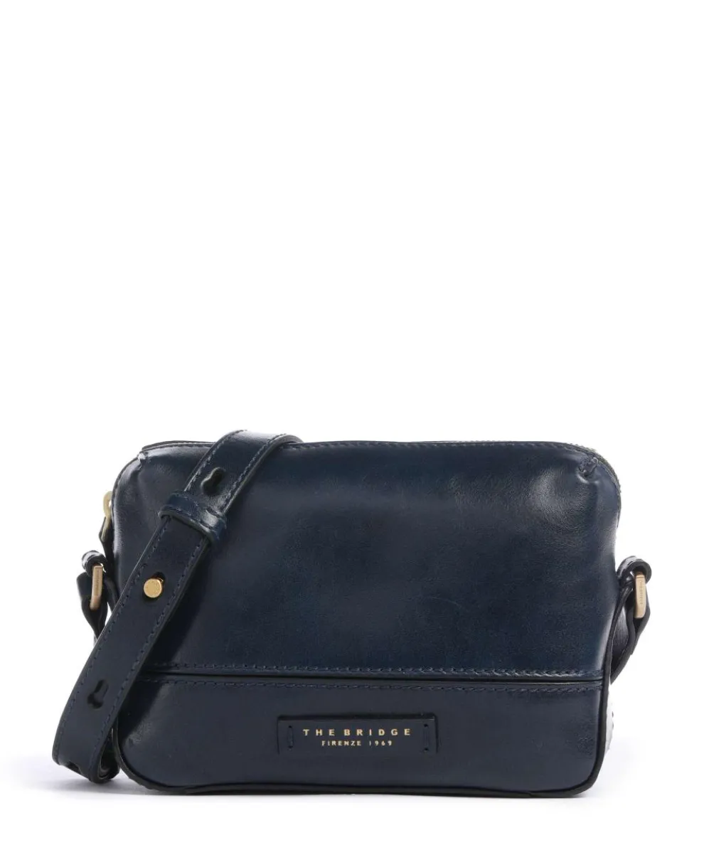 Iolanda Crossbody bag fine grain cow leather dark blue