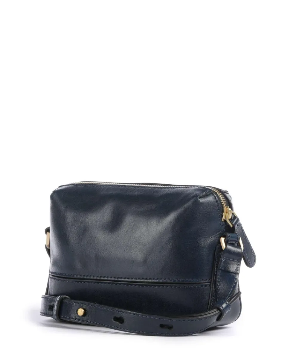 Iolanda Crossbody bag fine grain cow leather dark blue