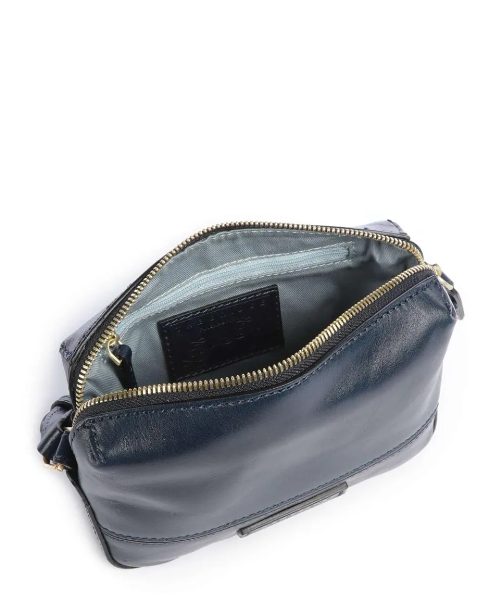 Iolanda Crossbody bag fine grain cow leather dark blue