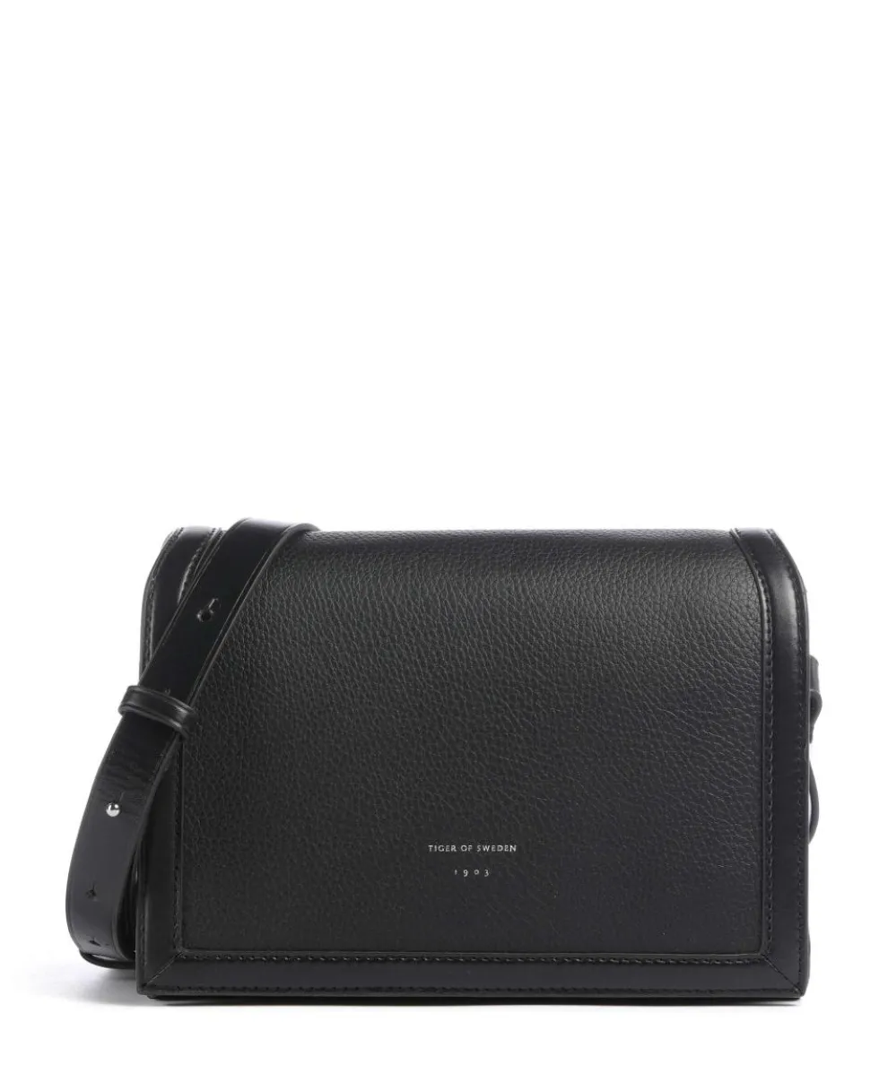 Sonti Crossbody bag grained cow leather black