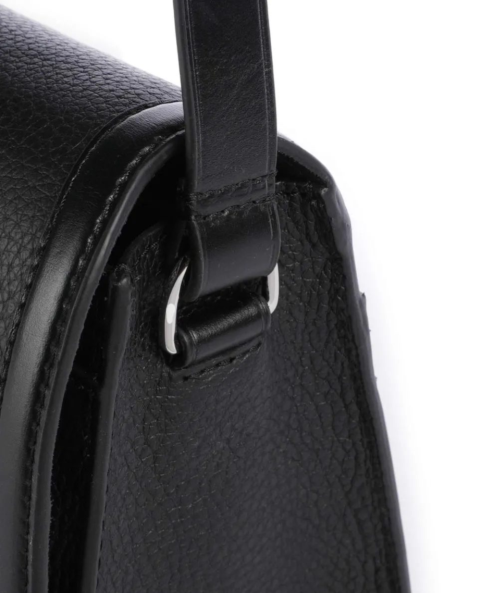 Sonti Crossbody bag grained cow leather black