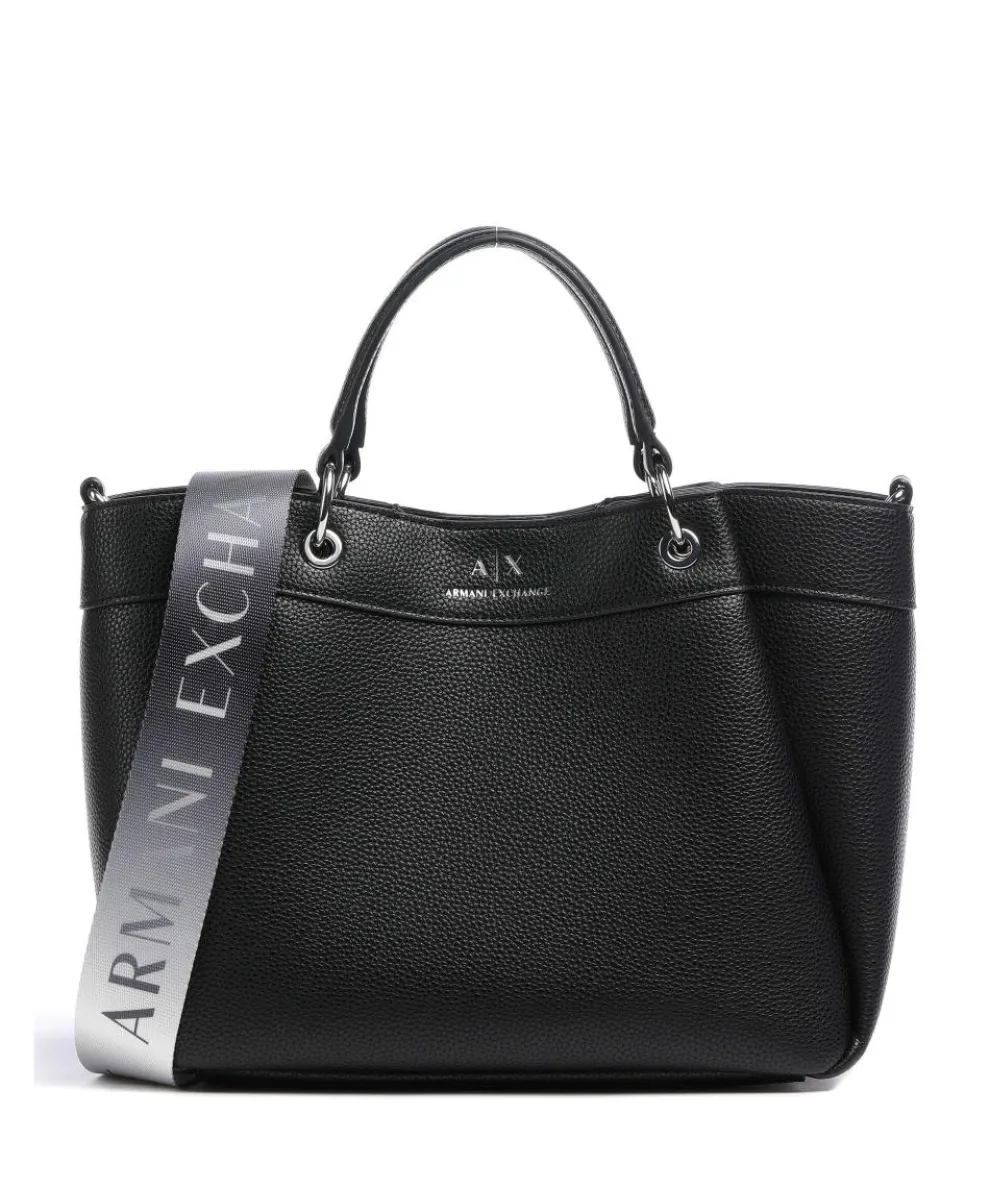 Wave M Handbag imitation leather black