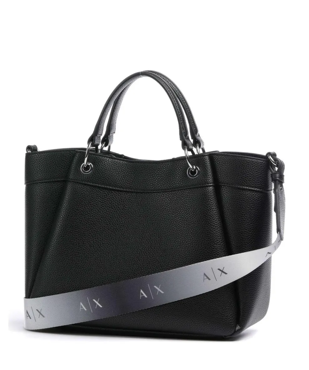 Wave M Handbag imitation leather black