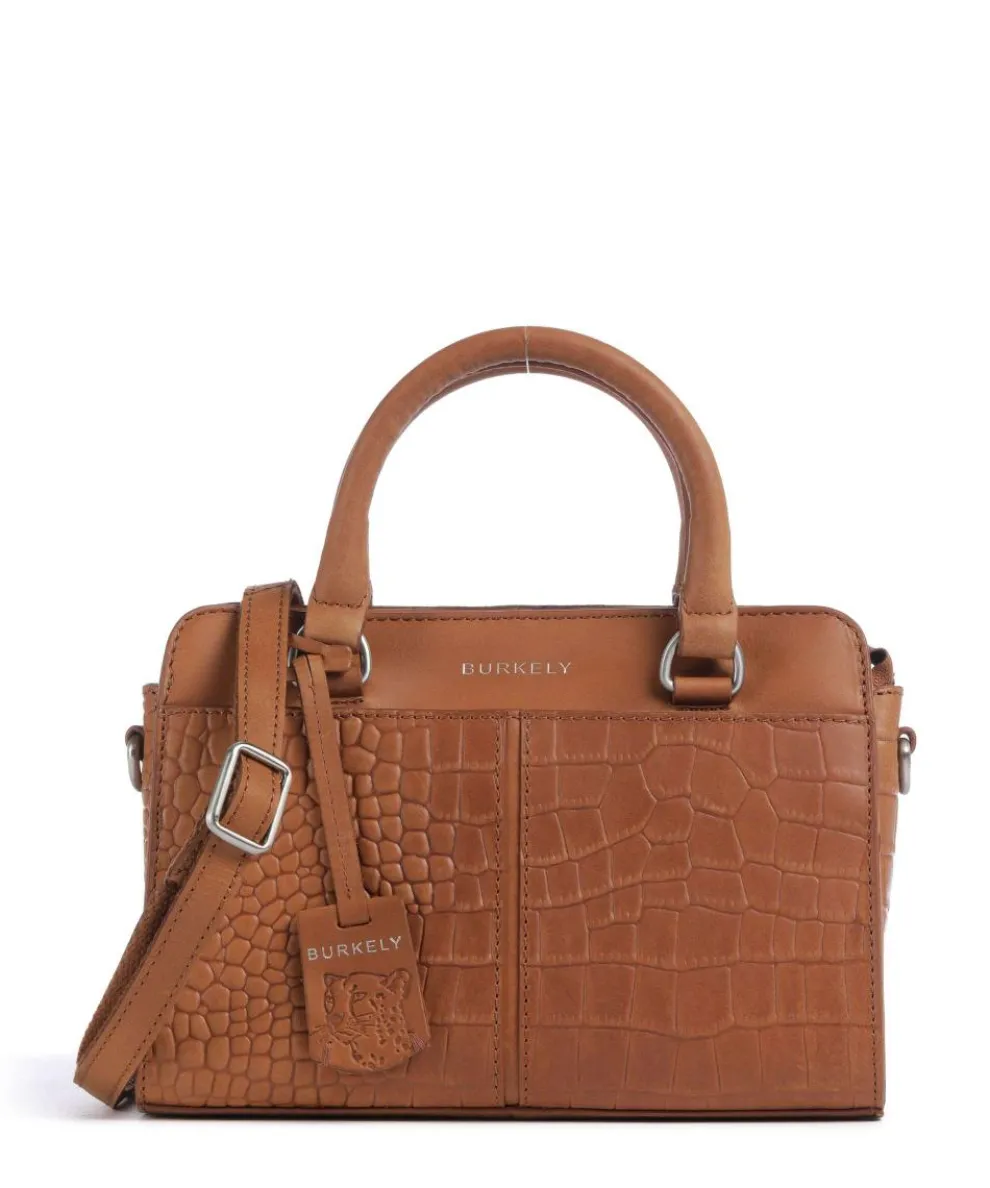 Cool Colbie Handbag embossed leather cognac