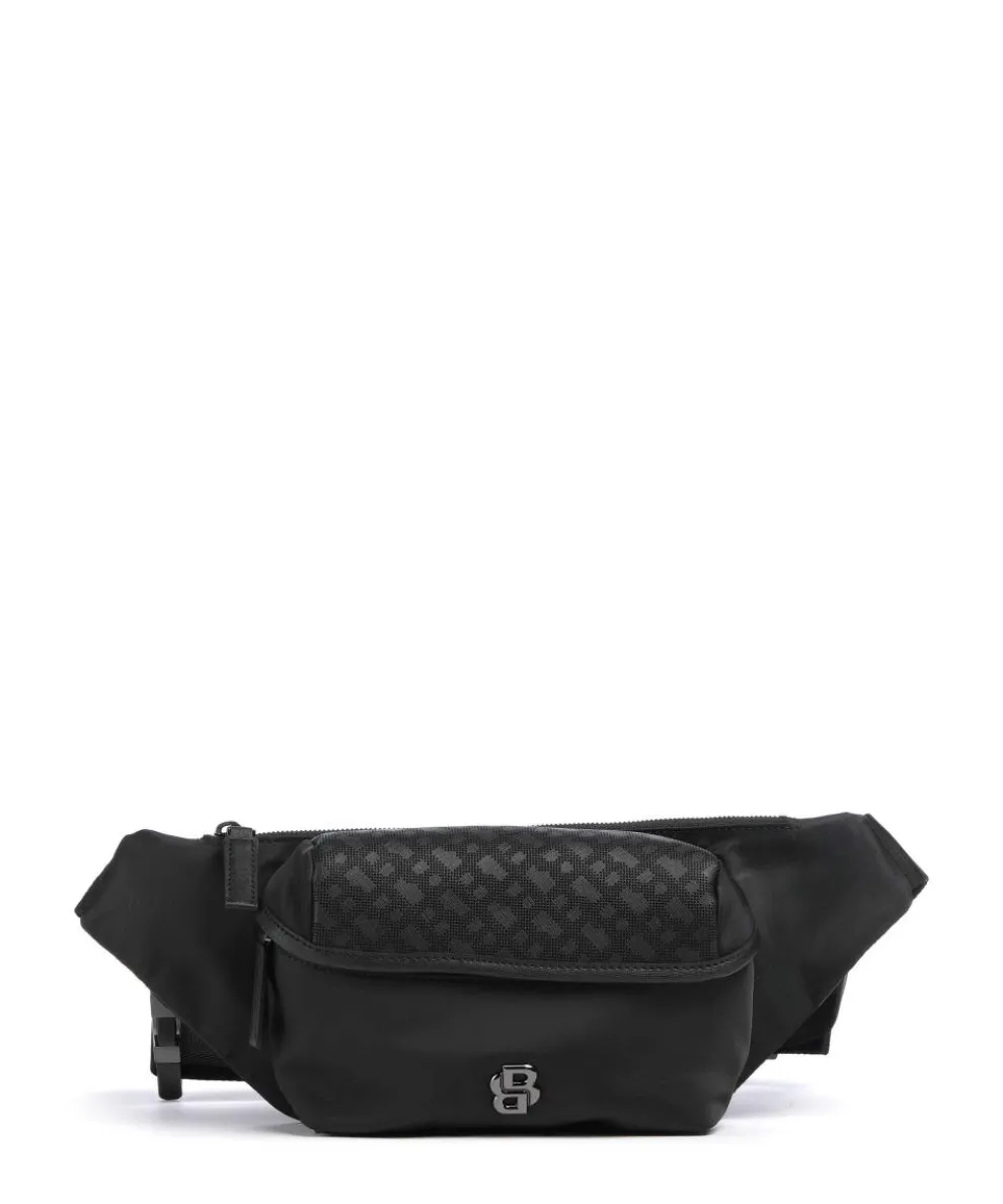 B Icon Fanny pack recycled polyester black
