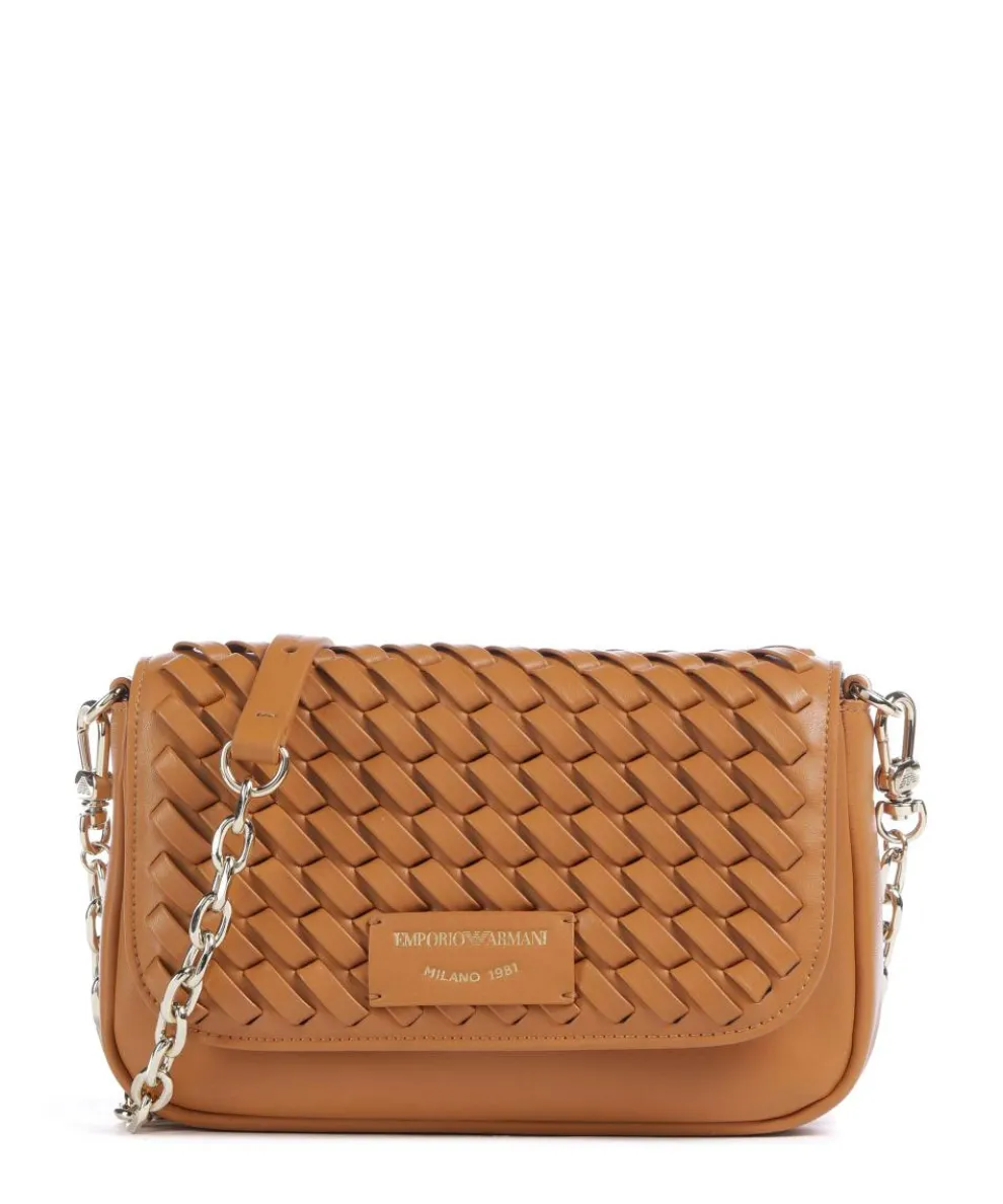 Lilly Crossbody bag imitation leather, cow leather brown