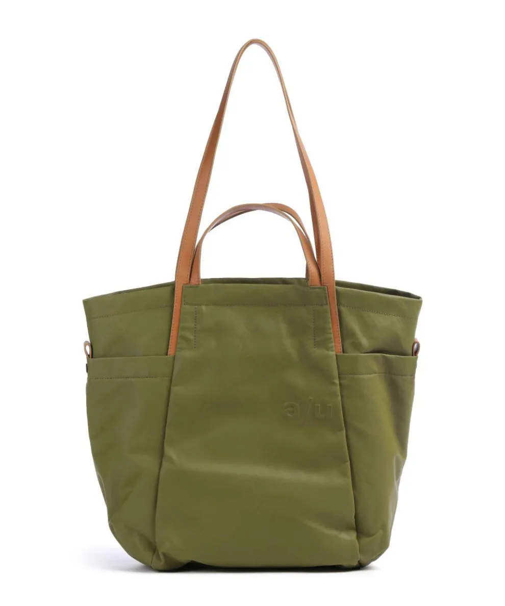 Japan Takamatsu Tote bag 15″ cotton olive-green