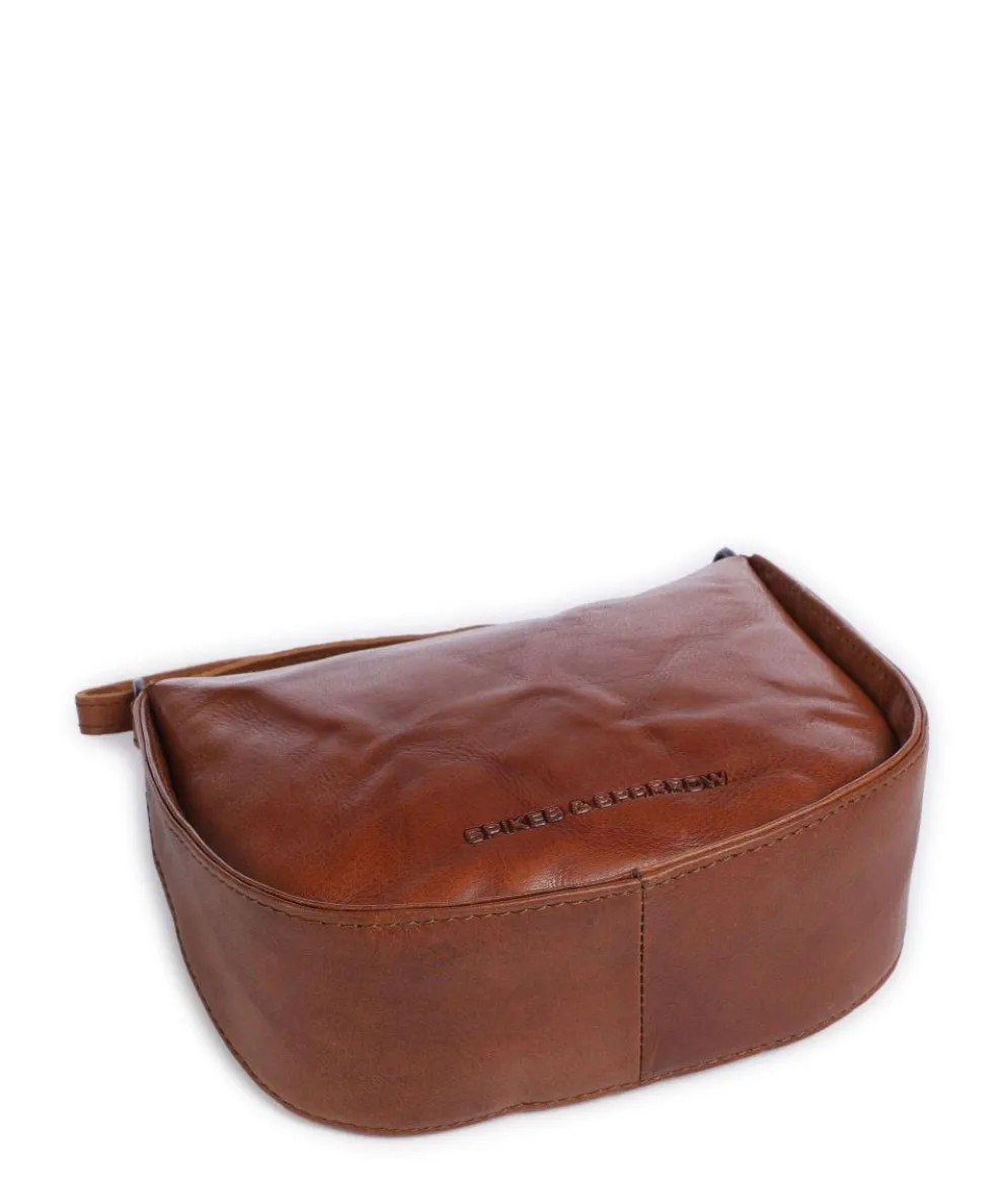 Bronco Emilie Crossbody bag grained leather brown