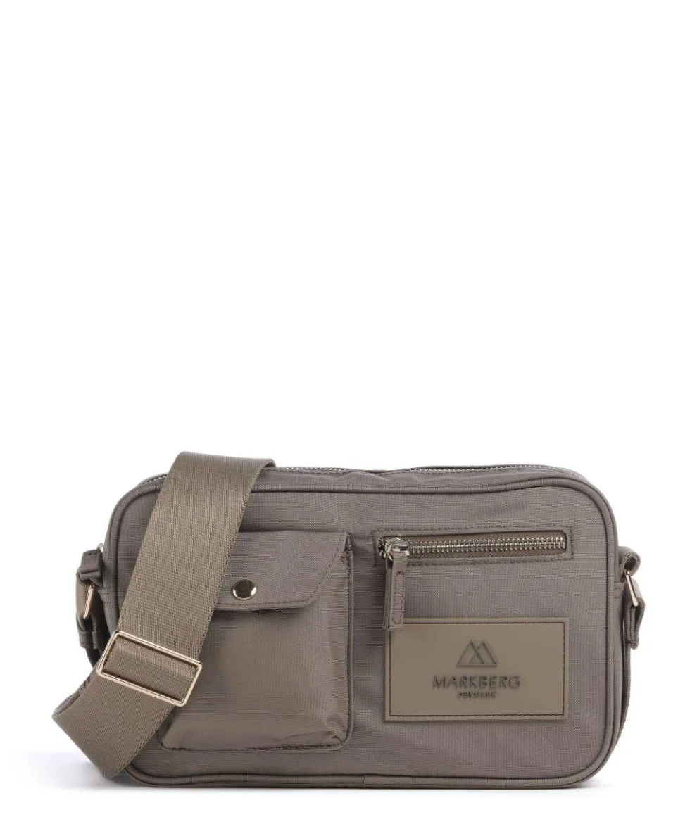 Darla Crossbody bag recycled polyester taupe