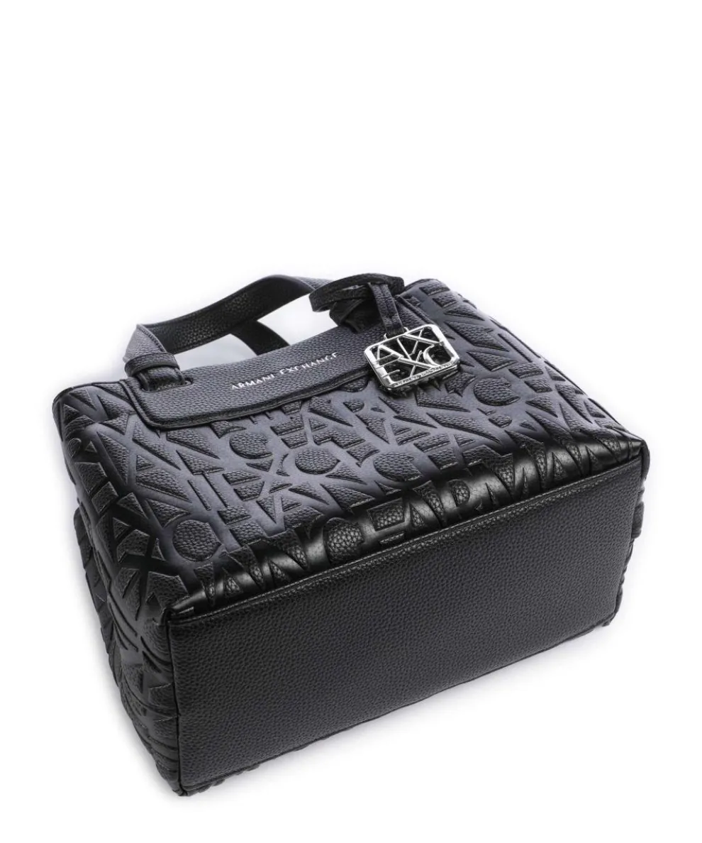 Liz Monogram S Handbag imitation leather black