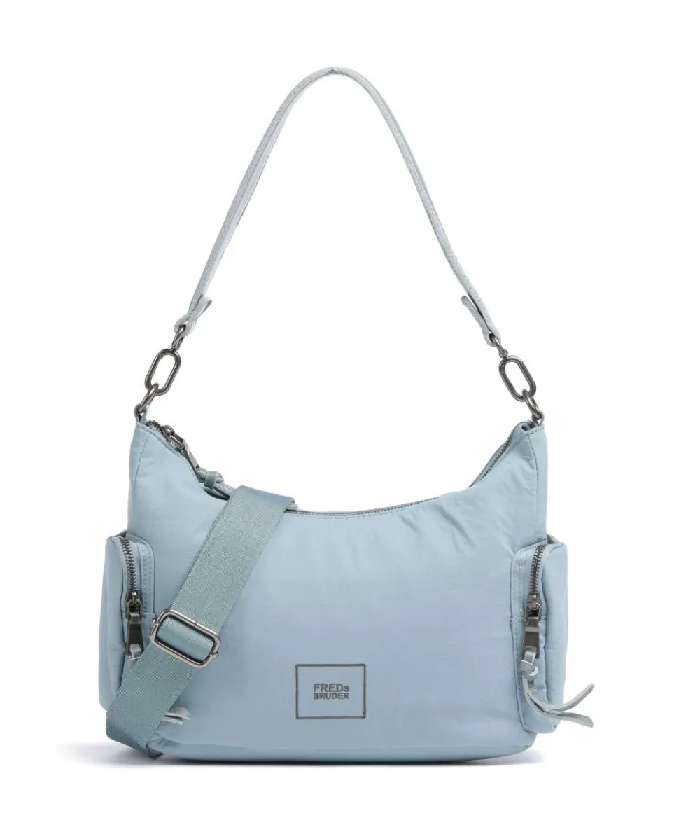 Friends for life Hobo bag polyester light blue